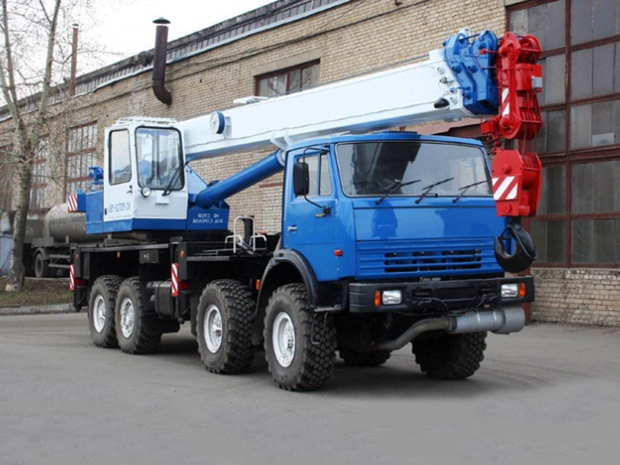 Автокран 32 тонны, аренда в Минске в компании Рентакран